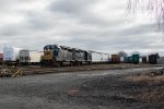 Y101 with CSXT 6245 Switches West Springfield Yard